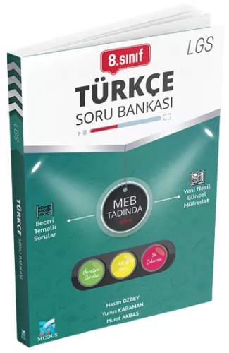 Modus Yayınları 8. Sınıf LGS Türkçe Soru Bankası Komisyon