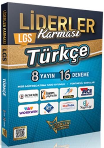 Liderler Karması 8. Sınıf LGS Türkçe 8 Yayın 16 Deneme Komisyon