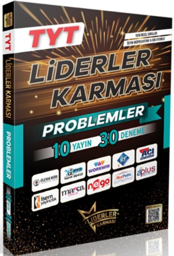 Liderler Karması TYT Problemler Denemeleri- 10 Yayın 30 Deneme