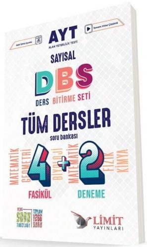 Limit Yayınları AYT Tüm Dersler Sayısal DBS 4+2 Soru Bankası