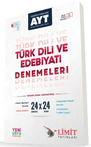AYT Deneme Sınavları - Limit Yayınları AYT Türk Dili ve Edebiyatı 24X2