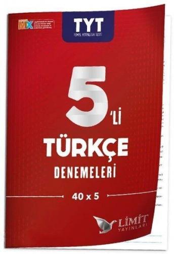 Limit Yayınları TYT Türkçe 5 li Deneme Komisyon