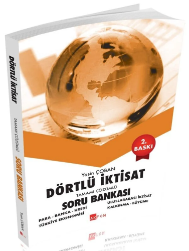 Dörtlü İktisat Tamamı Çözümlü Soru Bankası