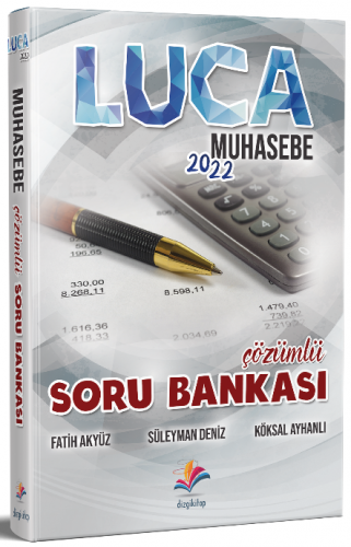 Dizgi Kitap 2022 Luca Muhasebe Çözümlü Soru Bankası