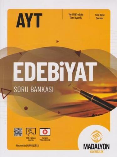 Madalyon Yayınları AYT Edebiyat Soru Bankası Necmettin Durmuşoğlu