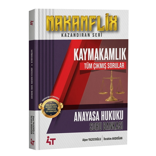 Anayasa Hukuku - 4T Yayınları 2026 MAKAMFLİX Kaymakamlık Anayasa Hukuk
