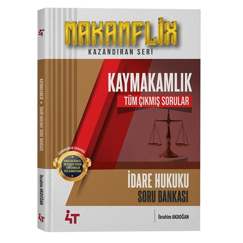 - 4T Yayınları 2026 MAKAMFLİX Kaymakamlık İdare Hukuku Tüm Çıkmış Soru