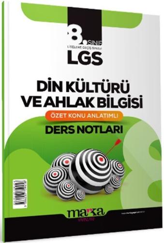 Marka Yayınları 8. Sınıf LGS Din Kültürü ve Ahlak Bilgisi Özet Konu An