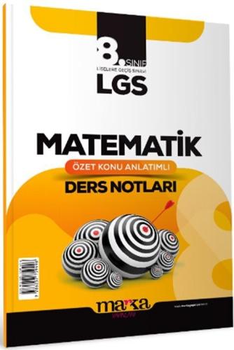 Marka Yayınları 8. Sınıf LGS Matematik Özet Konu Anlatımlı Ders Notlar