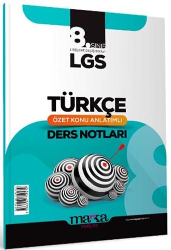 Marka Yayınları 8. Sınıf LGS Türkçe Özet Konu Anlatımlı Ders Notları K