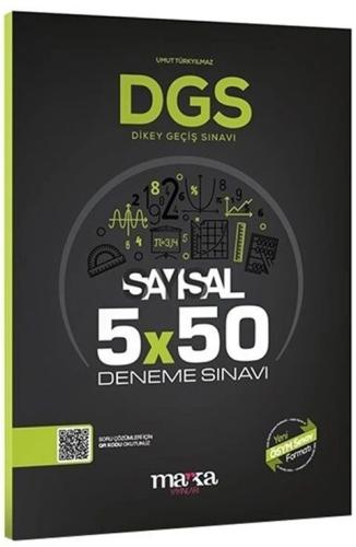 Marka Yayınları 2024 DGS Sayısal 5x50 Deneme PDF Çözümlü Umut Türkyılm