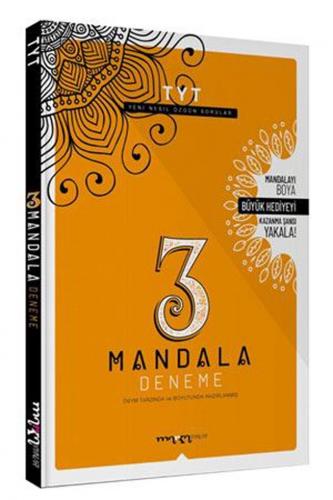 Marka Yayınları TYT 3 Deneme ÖSYM Tarzı 3 Mandala Hediyeli Komisyon