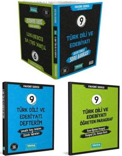 Markaj Yayınları 9. Sınıf Türk Dili ve Edebiyatı Favori Serisi Seti