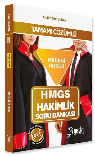 HMGS, Hakimlik Sınavları, - Yetki Yayıncılık - Yetki Yayınları 2026 HM
