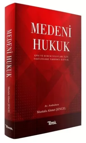 Medeni Hukuk Mustafa Ahmet Şengel