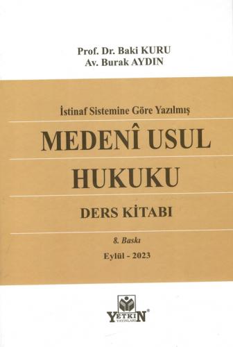 Medeni Usul Hukuku Ders Kitabı (Baki Kuru)