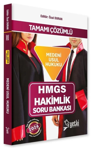 HMGS, Hakimlik Sınavları, - Yetki Yayıncılık - Yetki Yayınları 2026 HM