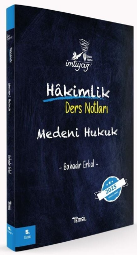 İMTİYAZ Medeni Hukuk Ders Notları
