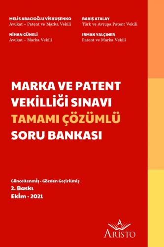 Marka ve Patent Vekilliği Sınavı Tamamı Çözümlü Soru Bankası Melis Aba