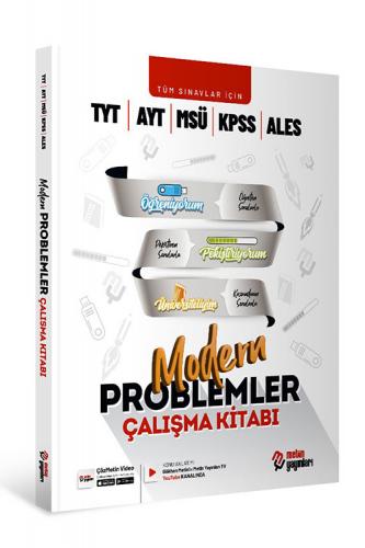 Metin Yayınları Tüm Sınavlar İçin Modern Problemler Çalışma Kitabı Kom