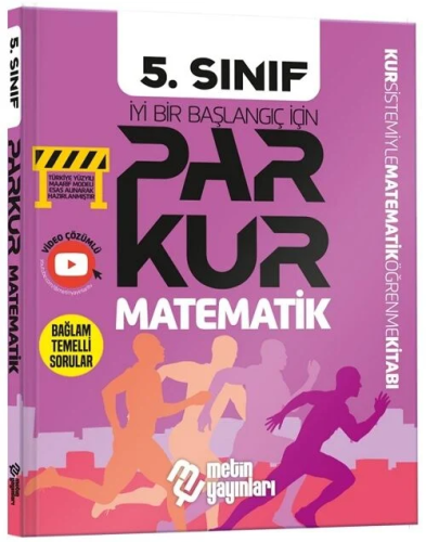 Metin Yayınları 5. Sınıf Parkur Matematik Soru Bankası Çözümlü