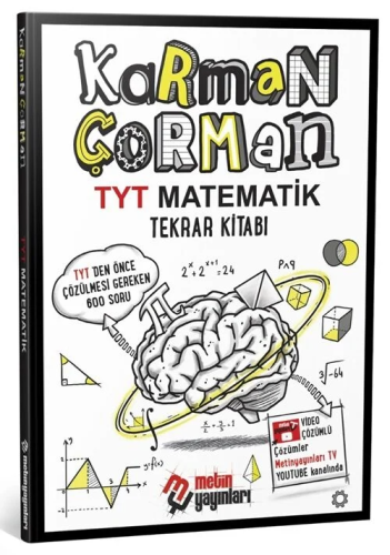 TYT AYT Soru Kitapları,TYT Matematik Soru, - Metin Yayınları - Metin Y