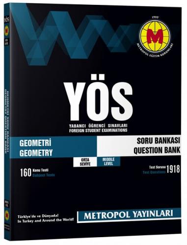Metropol Yayınları YÖS Geometri Orta Seviye Soru Bankası Komisyon