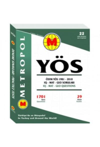 KELEPİR Metropol YÖS Sınav Soruları 1981-2010