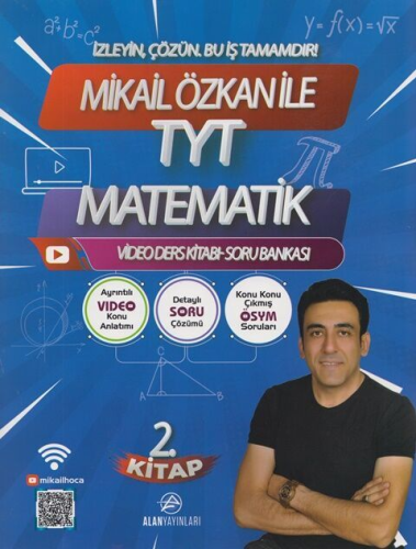 Mikail Özkan ile TYT Matematik 2. Video Ders Kitabı Soru Bankası