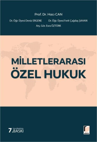 Milletlerarası Özel Hukuk (Hacı Can)