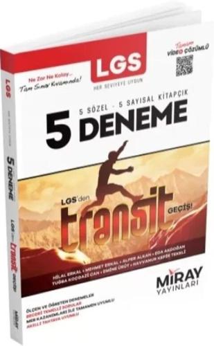 Miray Yayınları 8. Sınıf LGS Tüm Dersler Transit 5 Deneme Video Çözüml