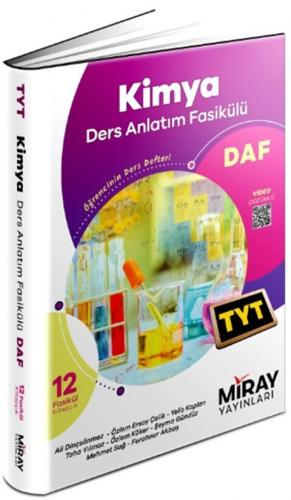 Miray Yayınları TYT Kimya Ders Anlatım Fasikülleri