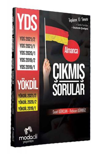 Modadil Yayınlar Almanca YDS - YÖKDİL Çıkmış Sorular Suat Gürcan