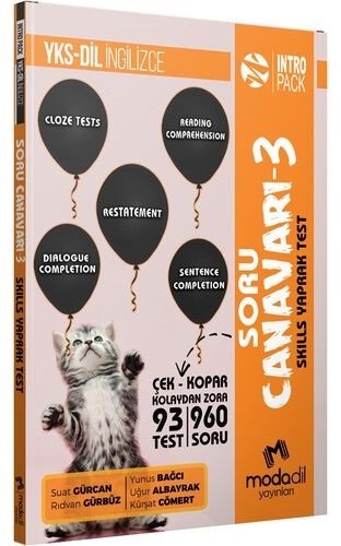 Modadil Yayınları YKS DİL İngilizce Soru Canavarı-3 Skills Yaprak Test