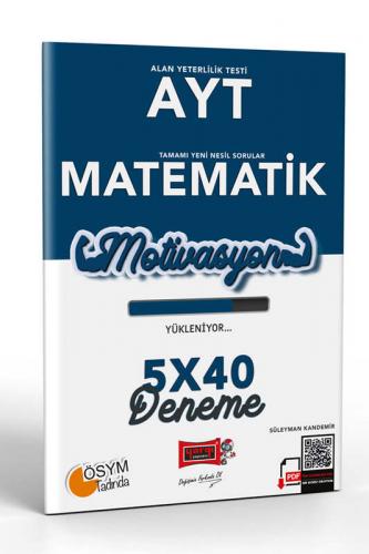 Yargı Yayınları Motivasyon AYT Matematik 5x40 Deneme Süleyman Kandemir