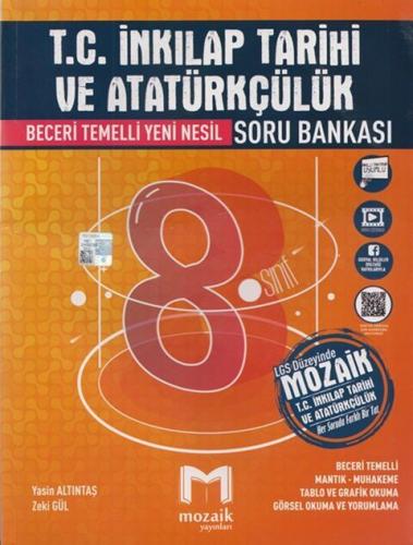 Mozaik Yayınları 8. Sınıf LGS T.C. İnkılap Tarihi ve Atatürkçülük Soru