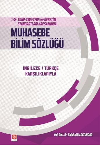 Muhasebe Bilim Sözlüğü Salahattin Altundağ