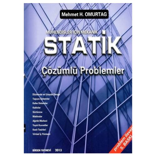 Statik Çözümlü Problemler
