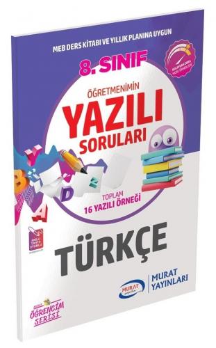 Murat Yayınları 8. Sınıf Türkçe Öğretmenimin Yazılı Soruları Komisyon