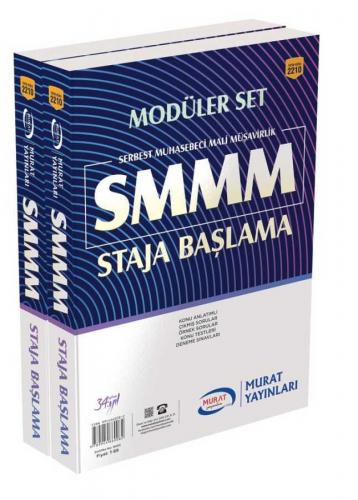 Murat Yayınları SMMM Staja Başlama Konu Anlatımlı Modüler Set Komisyon