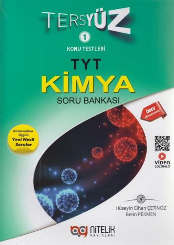 Nitelik Yayınları TYT Kimya Tersyüz Soru Kitabı Hüseyin Cihan Çetinöz