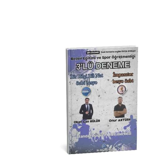 Bir Bilgi Bir Net 2026 ÖABT MEB-AGS Beden Eğitimi İmparator 3 Deneme