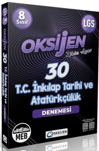 Oksijen Yayınları 8. Sınıf LGS T.C. İnkılap Tarihi ve Atatürkçülük 30 