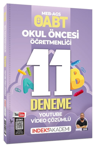 İndeks Akademi 2026 ÖABT MEB-AGS Okul Öncesi Öğretmenliği 11 Deneme Youtube Video Çözümlü