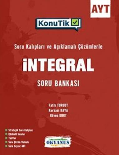 Okyanus Yayınları AYT KonuTik İntegral Soru Bankası Kurbani Kaya