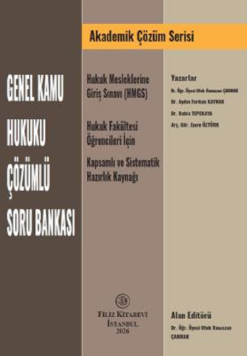 Genel Kamu Hukuku - Genel Kamu Hukuku Çözümlü Soru Bankası - Ufuk Rama