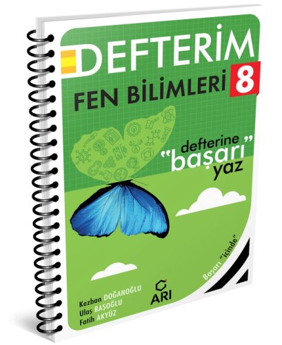 Arı Yayınları 8. Sınıf Fen Bilimleri Defterim