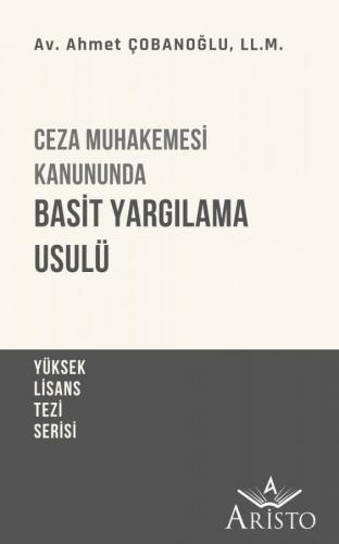 Ceza Muhakemesi Kanununda Basit Yargılama Usulü