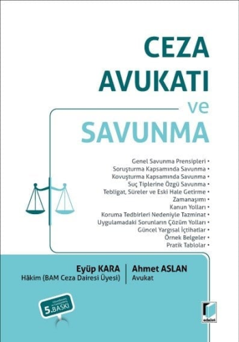 Ceza Avukatı ve Savunma