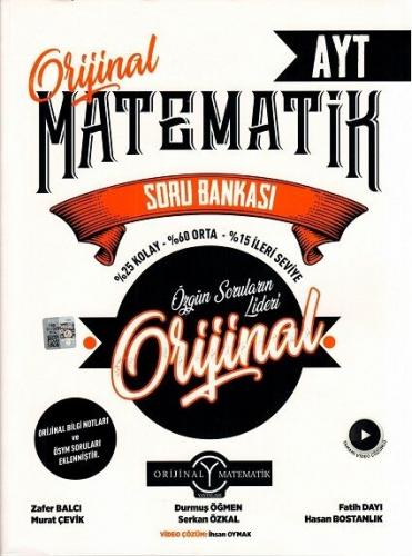 Orijinal Yayınları AYT Orijinal Matematik Soru Bankası